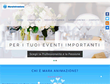 Tablet Screenshot of maraanimazione.com